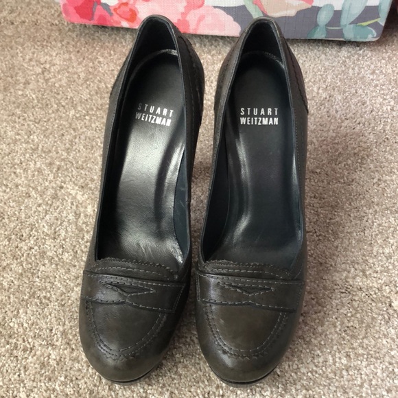 Stuart Weitzman Platform Loafers. Size 6. - Picture 2 of 4
